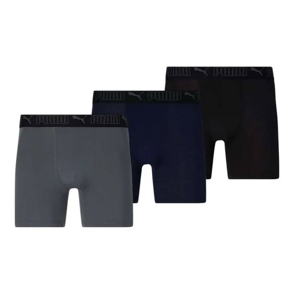 Puma Briefs Athletic Set 3 Boxers - Picture 1 of 2